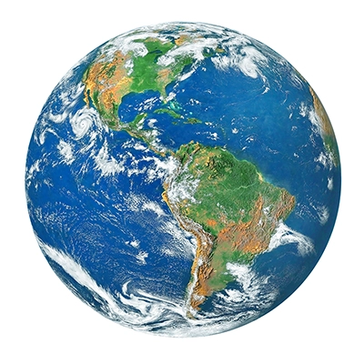 Earth graphic
