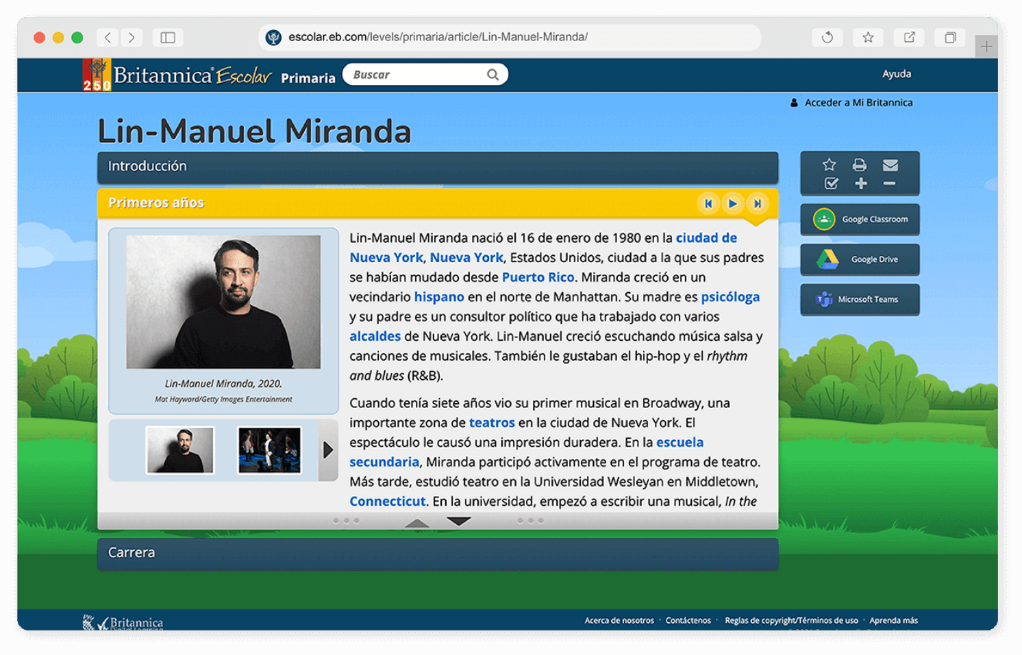 Lin-Manuel Miranda (Homepage)