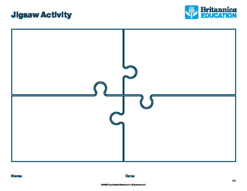 Packs Graphic Organizer Jigsaw Puzzle » Britannica