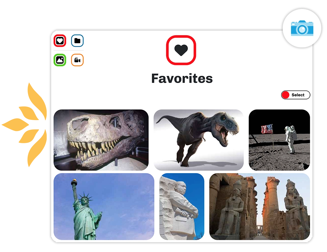 Preview of favorite images gallery in Britannica ImageQuest Junior