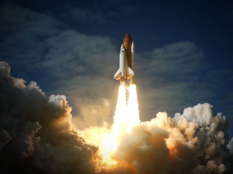 Shuttle launch - Option 1