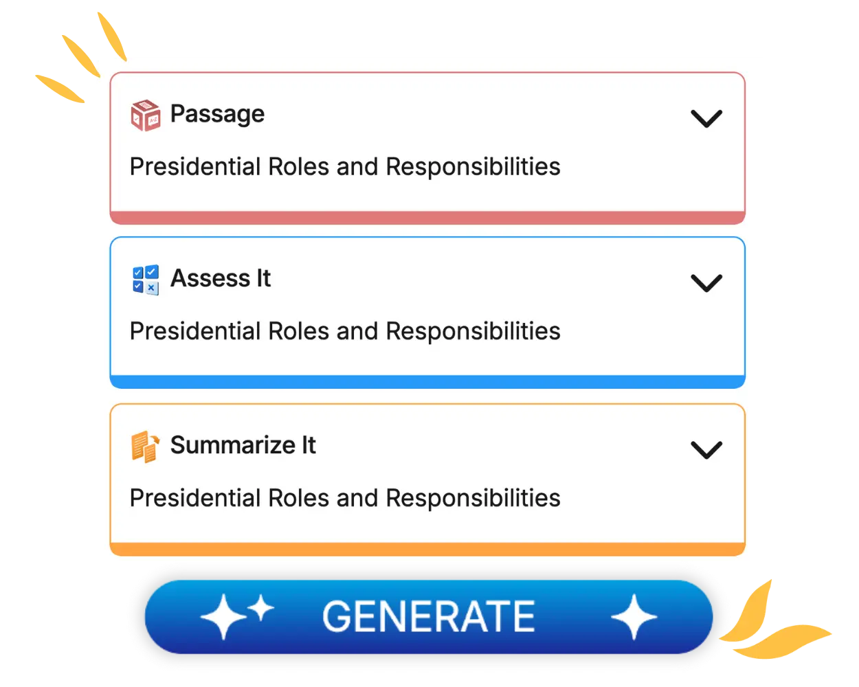 Accordion switching image