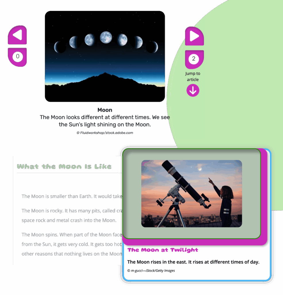 Preview of media features in Britannica School: Early Elementary