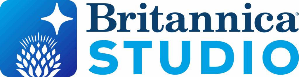 Britannica Studio logo with thistle and star