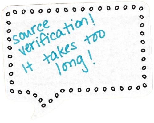 Source verification! It takes too long!