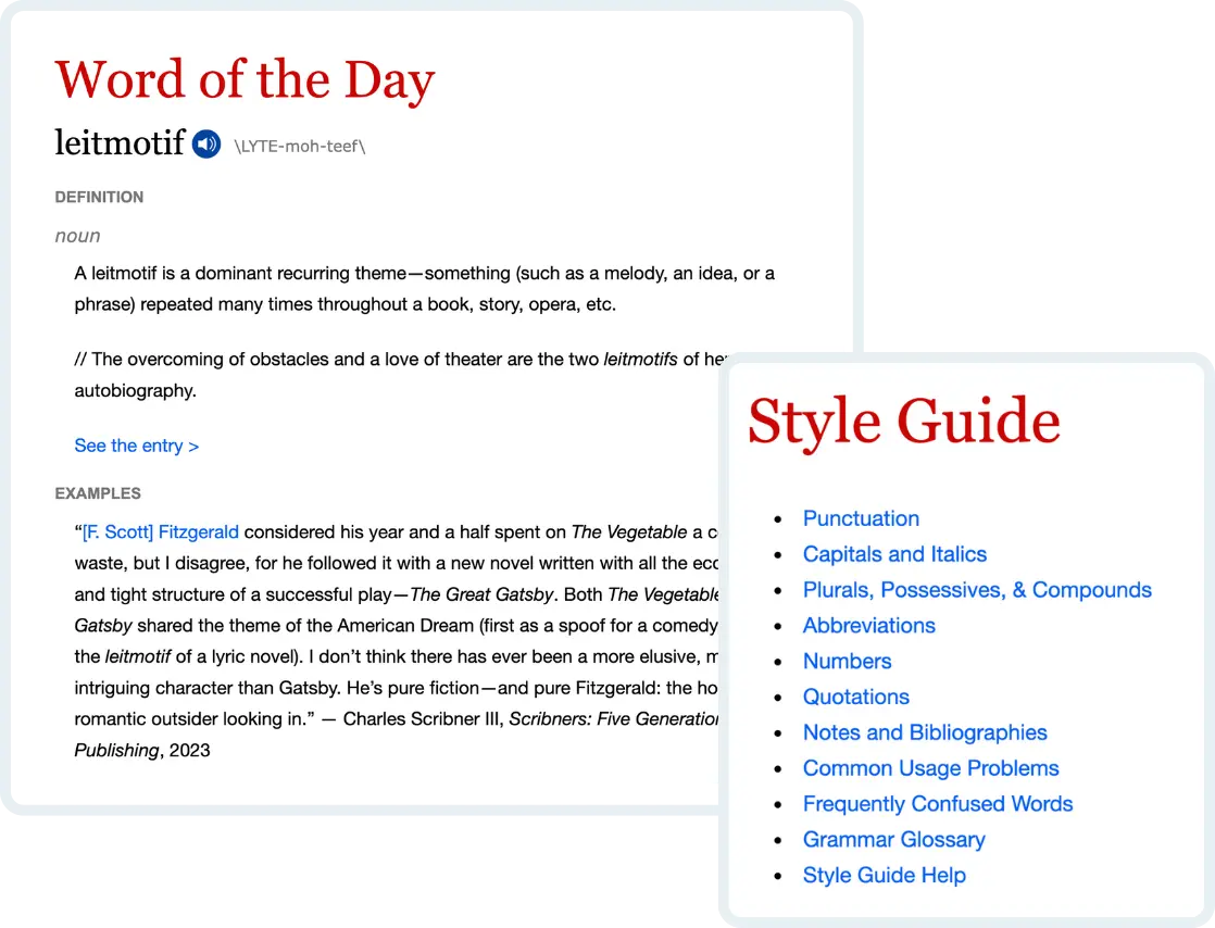 Merriam-Webster Unabridged Word of the Day